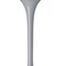 Homeroots 32" White And Gray Rounded Stone And Metal Pedestal Base Dining Table 520851 - alternate 5