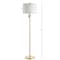 Jonathan Y Vaughn 60" Modern Metal/Resin LED Floor Lamp, Brass Gold/White JYL1093A - alternate 6