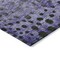 Homeroots 3' X 5' Purple Green And Black Abstract Washable Indoor Outdoor Area Rug 603101 - alternate 2