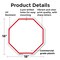 Signmission Blank Sign White Background, 18 Inch X 18 Inch, Plastic Sign OC-P-18-27 - alternate 5