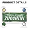 Signmission Farm Fresh Zucchini, 18 Inch x 48 Inch, Vinyl Banner B-30622 - alternate 3