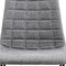 Homeroots Set of Two Gray And Black Upholstered Fabric Dining Side Chairs 544264 - alternate 5