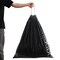 Happimess 30-Gallon (114L) Drawstring Unscented Trash Can Liner, Black (100-Count, 4-Rolls of 25) HPM3000V-BLACK - alternate 2