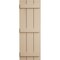 Ekena Millwork Rustic Three Board Joined Board-n-Batten Rough Sawn Faux Wood Shutters, 16 1/2W x 84H, PR SHUBJS16X84RSPR - alternate 8