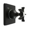 Kingston Brass Single-Handle Three-Way Diverter Valve with Square Trim Kit, Matte Black KS3040NX - alternate 1