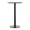 Flash Furniture 30" x 24" Tabletop, Seamless Surface Technology, Gray Faux Concrete, 18" Round Black Bar Height Base ST-REC2430-CMGY-TR18B-GG - alternate 2