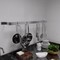 Amgood 48 in. Wall-Mounted Stainless Steel Single-Line Pot Rack AMG SPR-48-Z - alternate 2