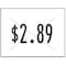 Consolidated Stamp Pricing Labels, White, 5/8" W, PK3 COS090949 - alternate 1