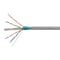 Monoprice Cat6A 500ft Gray CMR UL Bulk Cable TAA Shielded F/UTP Solid 23AWG 550MHz 10G 42344 - alternate 1