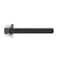 Zoro Select Not Graded, 1/2"-13 Serrated Flange Bolt, Plain 18-8 Stainless Steel, 3 in L, 10 PK 1-SFH-50C-75 - alternate 3