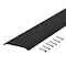 M-D Building Products 1-3/4 in. x 1/8 in. x 36 in. Black Aluminum Flat-profile Threshold for Interior Doorways 11822 - alternate 3
