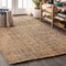 Jonathan Y Pata Hand Woven Chunky Jute Natural 6 ft. x 9 ft. Area Rug NRF102A-6 - alternate 1