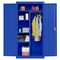 Sandusky Shelf Cabinet, 72 in H, 36 in W, 24 in D, Recessed, Three-Point Locking, 4 Shelves EACR362472-06 - alternate 2