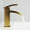 Vigo Satro Single Handle Single-Hole Bathroom Faucet in Matte Brushed Gold VG01015MG - alternate 5