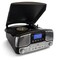 Trexonic Retro Wireless Bluetooth, Record and CD Player in Black TRX-16BLK - alternate 1