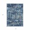 Homeroots 8' X 10' Navy Blue And Denim Blue Striped Washable Indoor Outdoor Area Rug 609561 - alternate 4