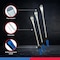 Neiko 14.5'' Steel Tire Spoon Set with Rim Protectors, Valve Tool and Valve Cores 20601A - alternate 2