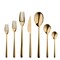 Mepra Linea Flatware Set - 32 Pieces - Gold 108922032 - alternate 1