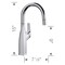 Blanco Rivana Bar 1.5 gpm, Chrome 442681 - alternate 3