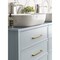 Amerock Blackrock 8 inch 203mm Center-to-Center Golden Champagne Cabinet Pull BP55282BBZ - alternate 3