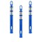 Xpose Safety 3 Pack 42in Ring Loop Blue Traffic Delineator Post, 3PK DLR-BLU-42-3-X-S - alternate 1