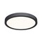 Dals Lighting Delta 14'' Round Indoor/Outdoor LED Flush Mount, Black CFLEDR14-CC-BK - alternate 1