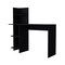 Homeroots 47" Black Wood Writing Desk 553550 - alternate 5