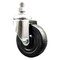 Service Caster 4 Inch 316SS Hard Rubber Wheel Swivel 3/8 Inch Threaded Stem Caster SCC SCC-SS316TS20S414-HRS-381615 - alternate 1