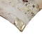 Homeroots Set of Two 12" X 20" Natural and Gold Patchwork Cowhide Lumbar Throw Pillows with Glitter, 2PK 544635 - alternate 4