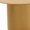 Homeroots 46" Brown Solid Wood Pedestal Base Round Top Dining Table 720972 - alternate 3