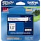 Brother Continuous Label Roll Cartridge, Black/White, Labels/Roll: Continuous TZE231G - alternate 1