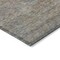 Homeroots 10' X 14' Gray Charcoal And Orange Abstract Washable Indoor Outdoor Area Rug 588929 - alternate 5