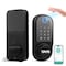 Wrightmaster 5-in-1 Aluminum Smart Pad Lock with Palm Vein Recognition, App Control, IC Card, Auto-Lock ZR-AF06 - alternate 1