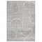 World Rug Gallery Bohemian Stripe Arch Design Area Rug 5 ft x 7 ft Brown WR35BROWN5X7 - alternate 4