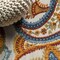 Jonathan Y Gordes Paisley High-Low Orange/Multi 2 ft. x 8 ft. Indoor/Outdoor Runner Rug AMC103B-28 - alternate 3