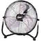 Powerzone PowerZone CZHV14B Floor Fan, 14 in Dia Blade, 120 VAC, Black LF-14 - alternate 1
