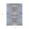 Homeroots 5' X 8' Sky Blue And Denim Blue Striped Washable Indoor Outdoor Area Rug 578005 - alternate 5