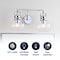 Jonathan Y Shirley 17.5" 2-Light Farmhouse Industrial Metal LED Vanity Light w/Seeded Glass Globe Shades, Chrome JYL7404A - alternate 6