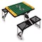 Picnic Time Family Of Brands Pittsburgh Steelers - Football Field - Picnic Table Portable Folding Table with Seats, (Black) 811-00-175-255-2 - alternate 1