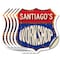 Signmission Santiago's Workshop, 4 inch X 4 inch, Vinyl Decal, 5PK SHI-D-5PACK-4-489-SANTIAGO - alternate 1