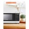 Commercial Chef 900 Watt Counter Top Microwave Oven, 0.9 Cubic Feet, White Cabinet CHM990W - alternate 4