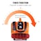 Vevor Floor Blower Fan Air Mover 1000 CFM 3-Speed 1/4 HP Floor Carpet Dryer VV-FXZGFJ1450 - alternate 3