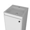 Homeroots 18" White Wood Freestanding Bathroom Vanity With White Sink 543626 - alternate 2