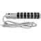 Monoprice Outlet Strip, Surge, 5-15R, 5-15P, 6 ft, Silver 11146 - alternate 1