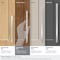Amerock Cyprus 7-9/16 inch 192mm Center-to-Center Polished Chrome Cabinet Pull BP2620826 - alternate 3