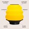 Jonathan Y Honey Pot 12 in. Minimalist Classic Plant-Based PLA 3D Printed Dimmable LED Table Lamp, Yellow/Black USA1001A - alternate 6