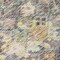Homeroots 5' X 8' Gold Blue And Brown Floral Washable Indoor Outdoor Area Rug 604151 - alternate 5