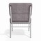 Flash Furniture Gray Fabric Church Chair, PK4 4-XU-CH0221-GY-SV-BAS-GG - alternate 3