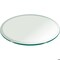 Fab Glass And Mirror 24in in Round Glass Table Top 1/4in Thick Tempered Beveled Edge by, Wall Mirror, Safety Backing 24RT6THBETE - alternate 1