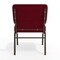 Flash Furniture Hercules Church Chair, 21-1/4 in W 25" L 33" H, Fabric Seat FD-CH0221-4-GV-3169-GG - alternate 4